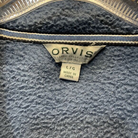 Orvis Fleece Jacket Men's Large - Picture 6 of 8